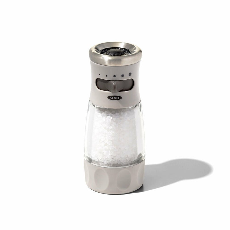 Contoured Mess-Free Salt Grinder O6