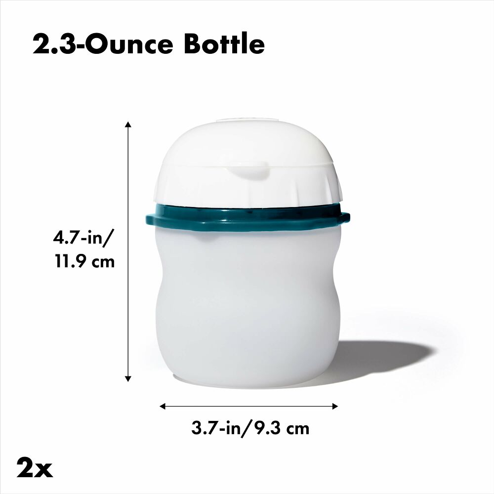 Prep & Go Silicone Squeeze Bottle - 2 Pack K2