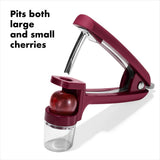 OXO Good Grips Cherry & Olive Pitter - Beet K9