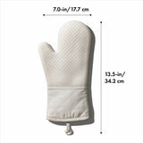 Silicone Oven Mitt - Oat D1