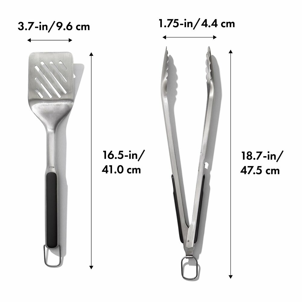OXO Good Grips Grilling Turner and Tongs Set G8