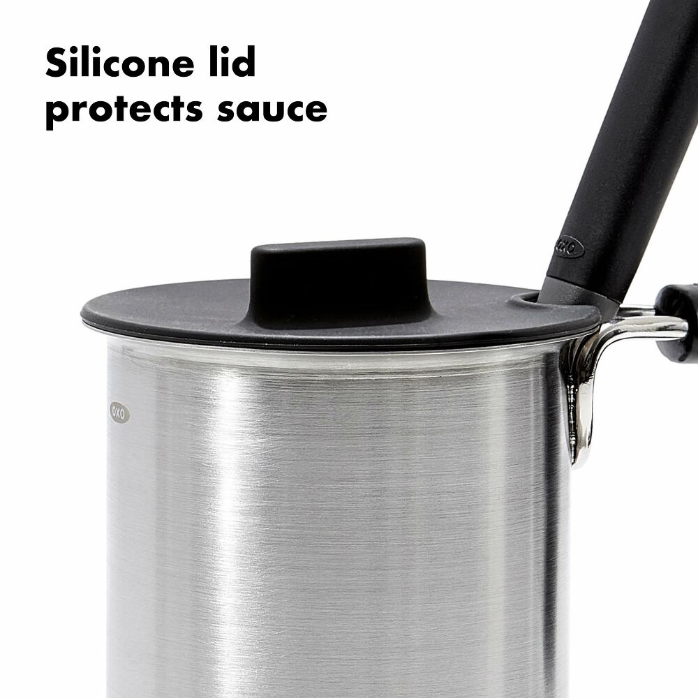 Grilling Basting Pot and Brush Set L0