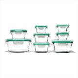 16 Piece Glass Smart Seal Everyday Container Set T8
