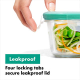 16 Piece Glass Smart Seal Everyday Container Set T8