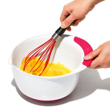 3 Piece Mixing Bowl Set New Colored Handles M1