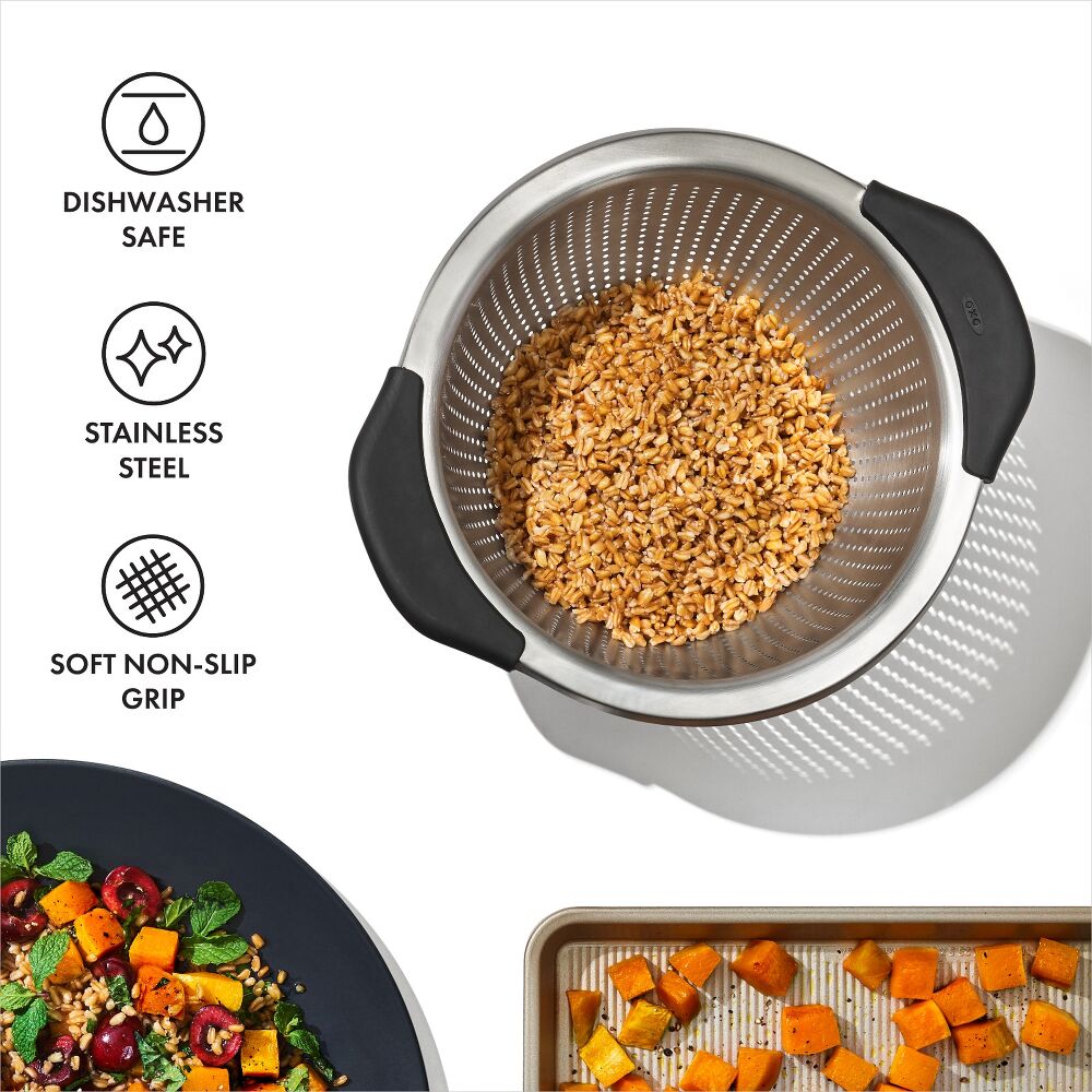 Stainless Steel 3 qt./ 2.8L Colander P2