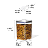 OXO Good Grips Pet POP Container – 4.4 Qt/4.2 L with Scoop V2