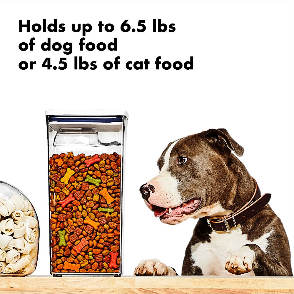 OXO Good Grips Pet POP Container – 6.0 Qt/5.7 L with Half Scoop J8