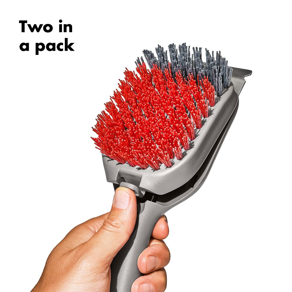 OXO Good Grips Nylon Grill Brush for Cold Cleaning Replacement Heads N2