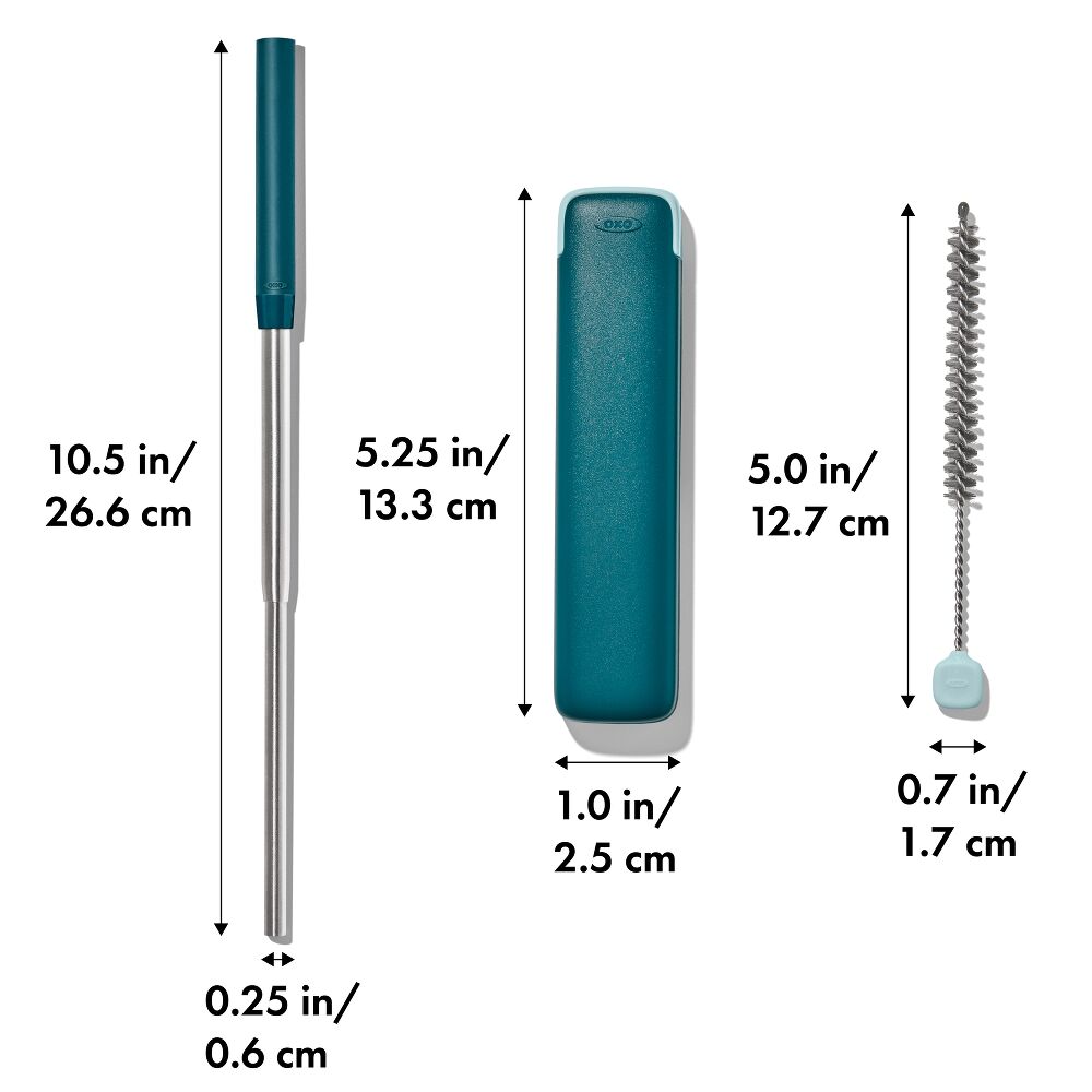 Collapsible Straw With Case O7