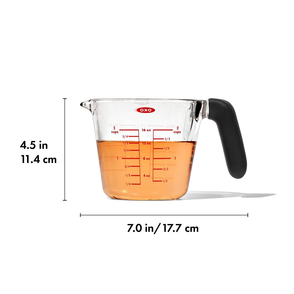 2 Cup Glass Measuring Cup W8