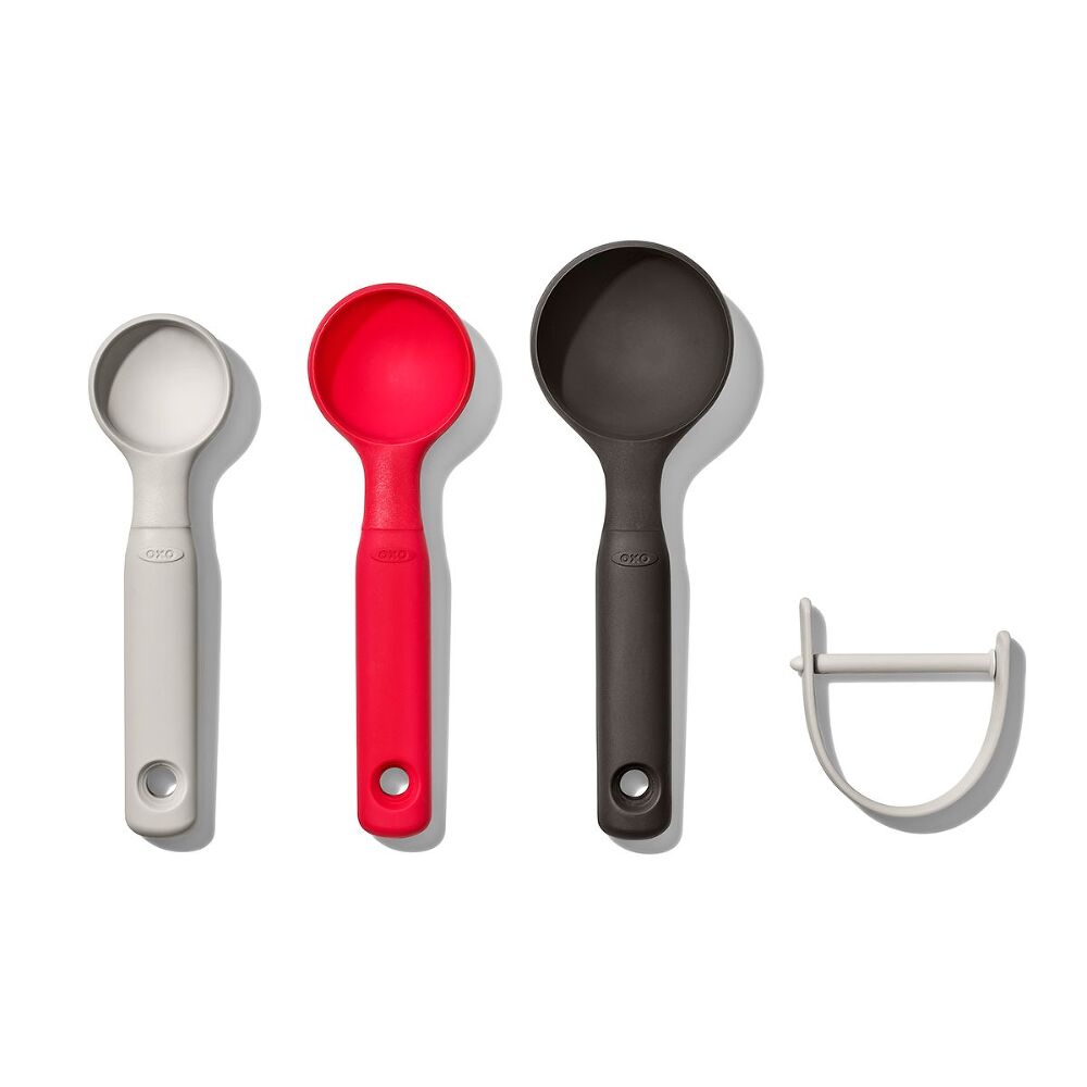 3-Piece Silicone Cookie Scoop Set D4