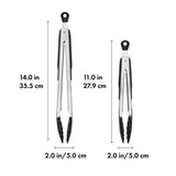 2-Piece Tongs with Nylon Heads Set R3