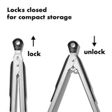 2-Piece Tongs with Nylon Heads Set R3