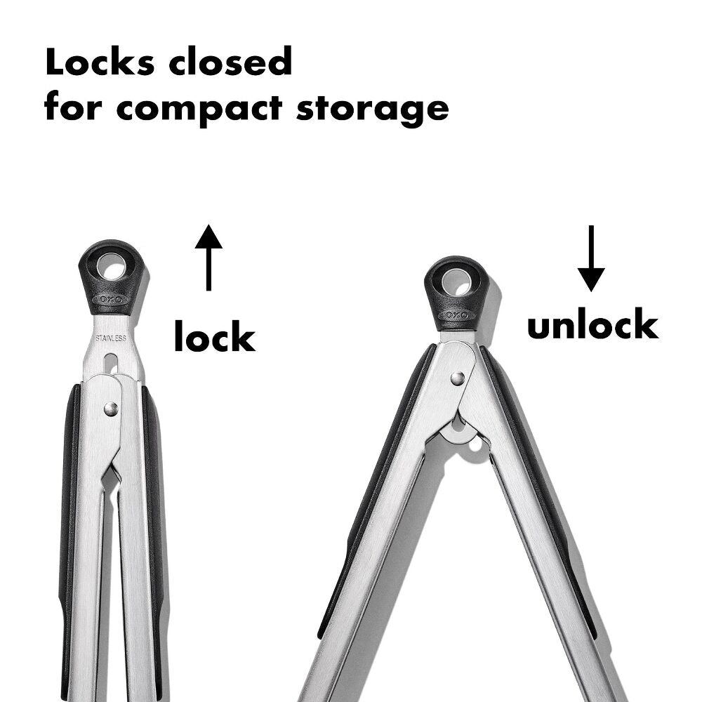 2-Piece Tongs with Nylon Heads Set R3