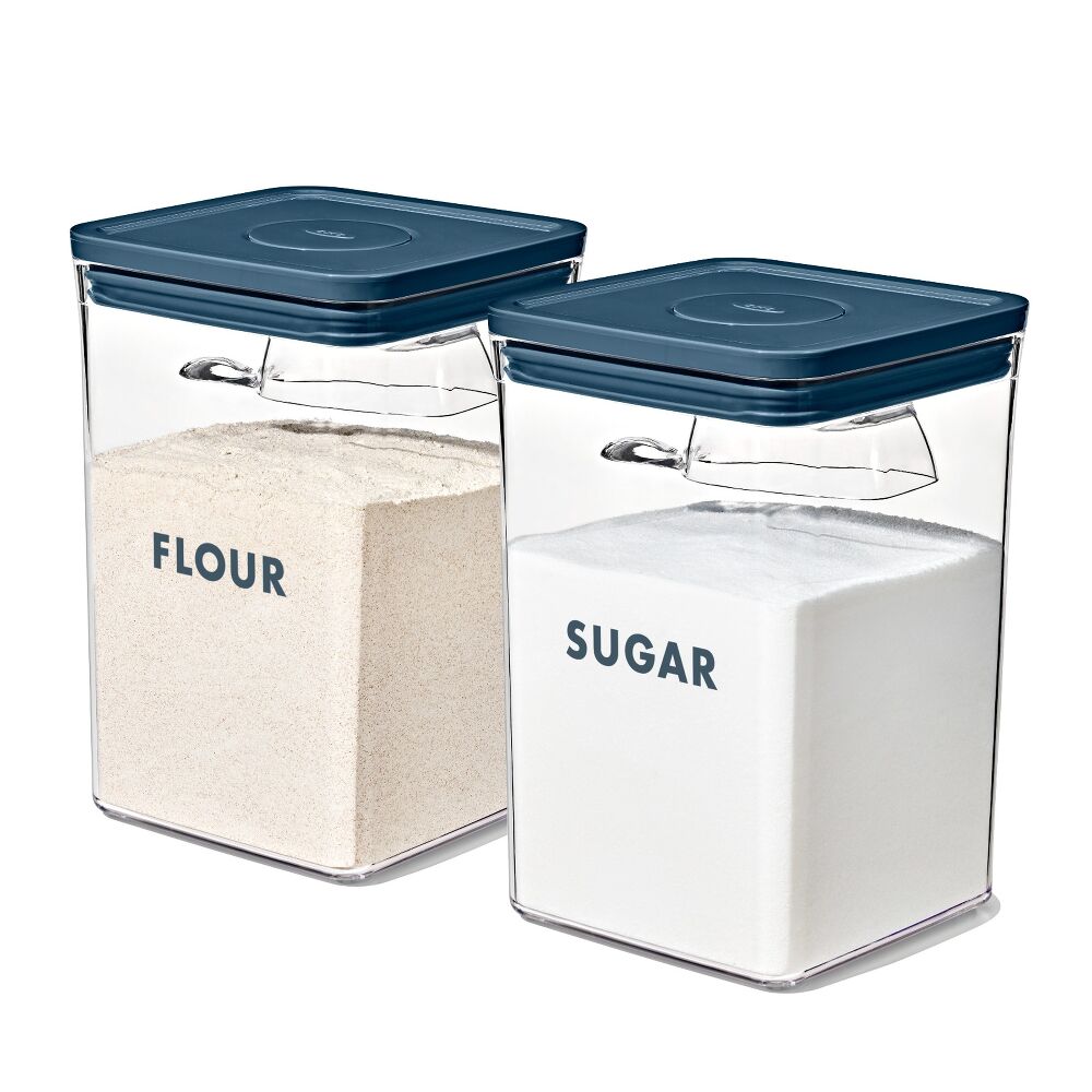 8-Piece Prelabeled Baking POP Container Set L1