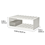 Water Bottle Organizer with Accessory Bin N1
