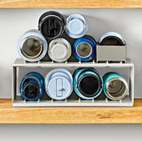 Water Bottle Organizer with Accessory Bin N1