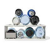 Water Bottle Organizer with Accessory Bin N1