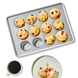 Nonstick Pro Clear Coated 12 Cup Muffin Pan S1