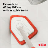 Extendable Tub & Tile Scrubber W7