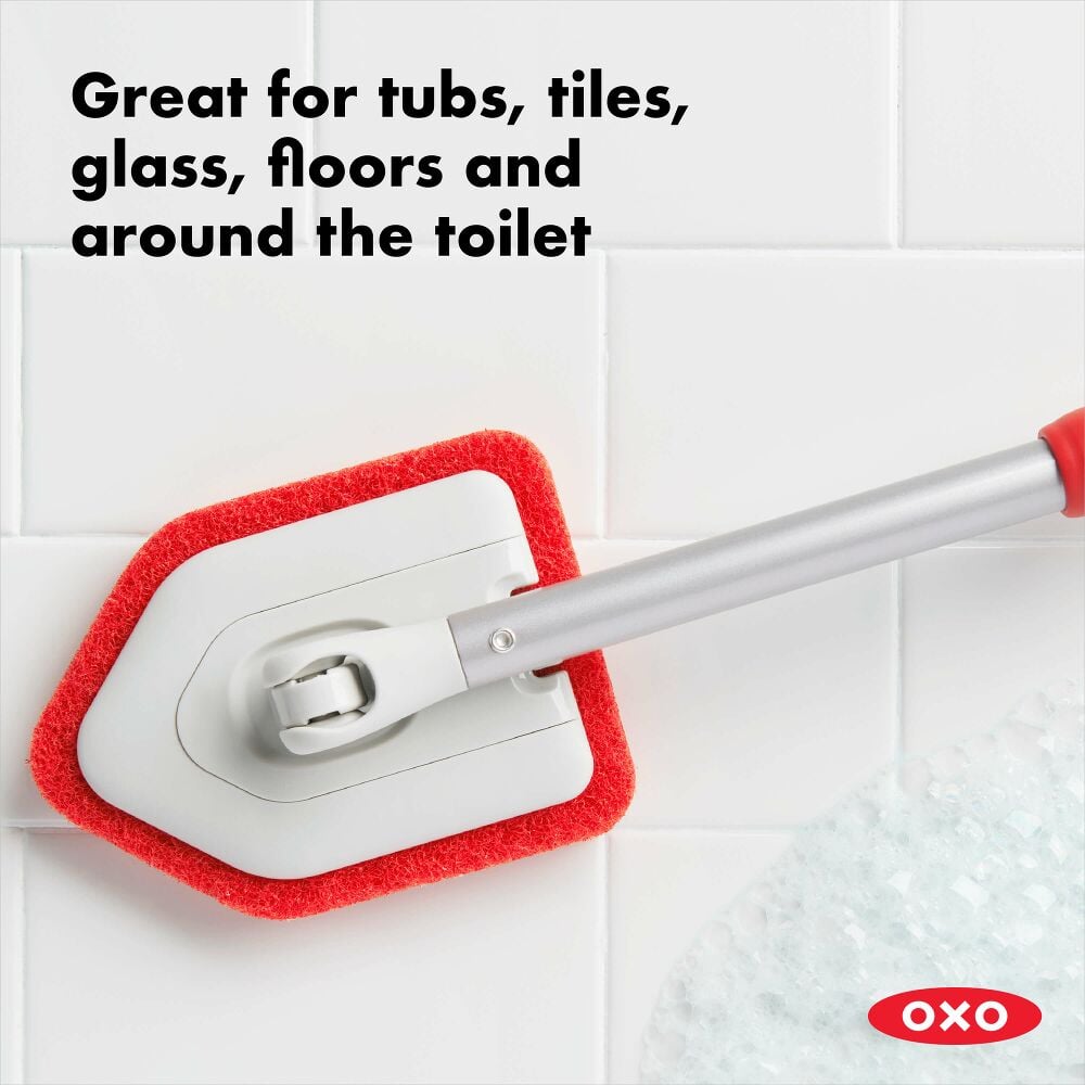 Extendable Tub & Tile Scrubber W7