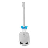 Compact Toilet Brush & Canister Q0