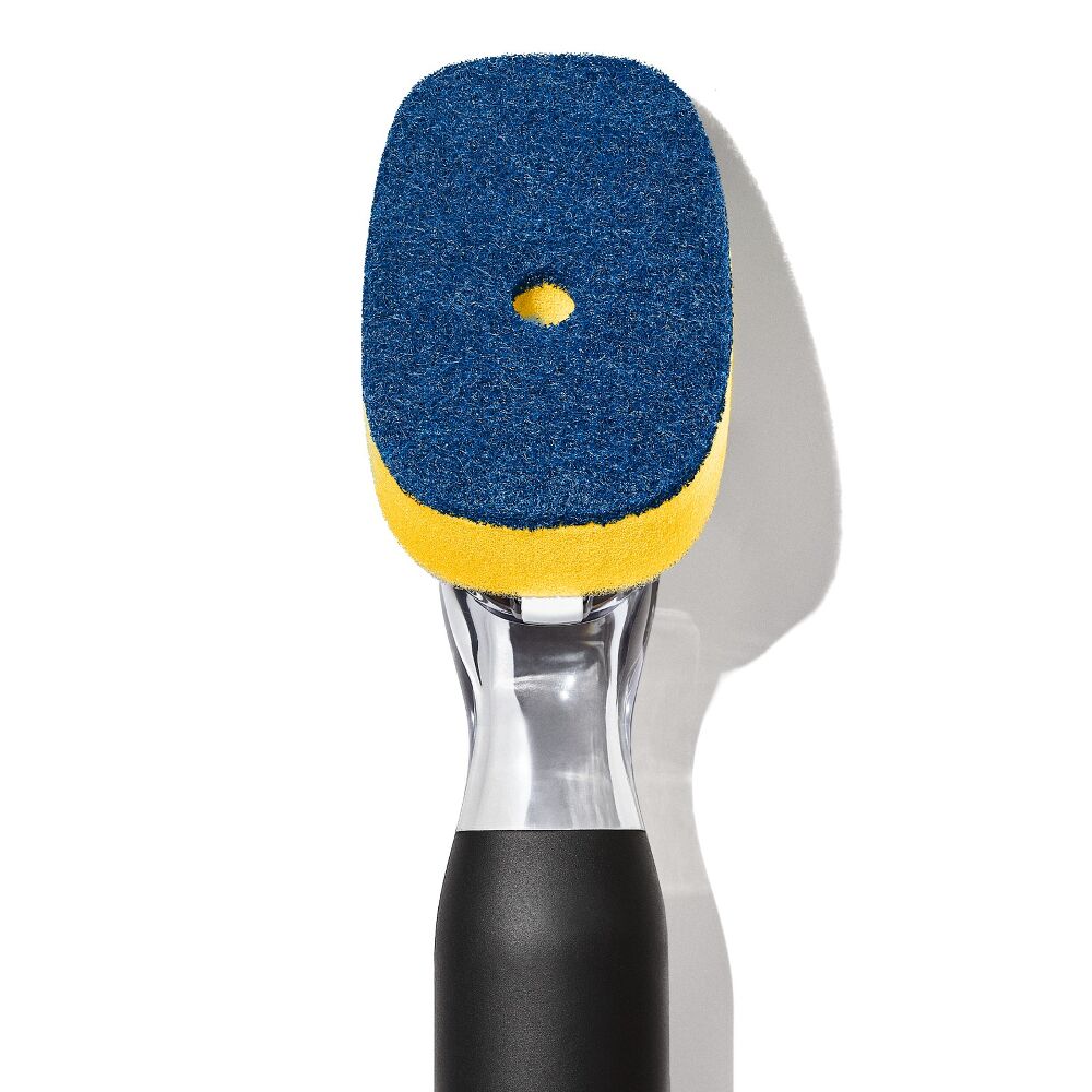 Soap Dispensing Dish Scrub F0