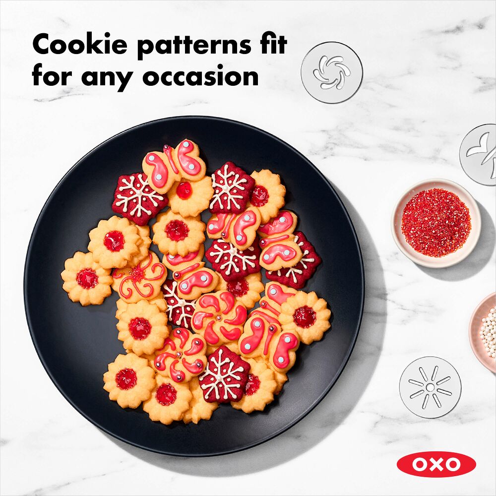 14-Piece Cookie Press Set T8