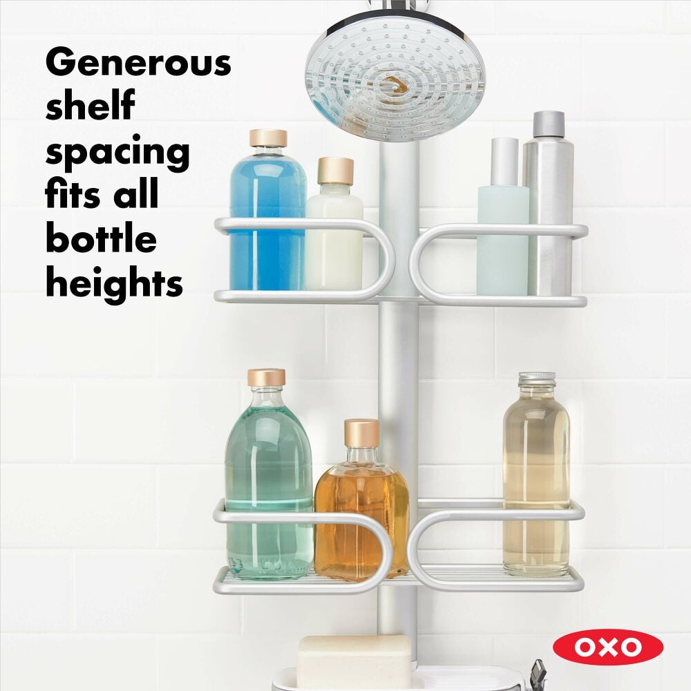 Aluminum 3-Tier Shower Caddy G1