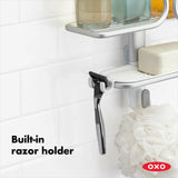 Aluminum 3-Tier Shower Caddy G1