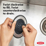 2-in-1 Silicone Sink Strainer with Stopper B2