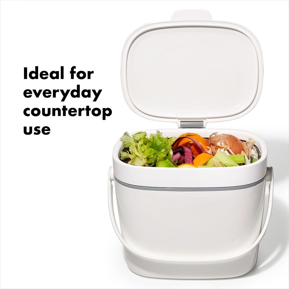 Easy-Clean Compost Bin - 1.75 Gal Q6