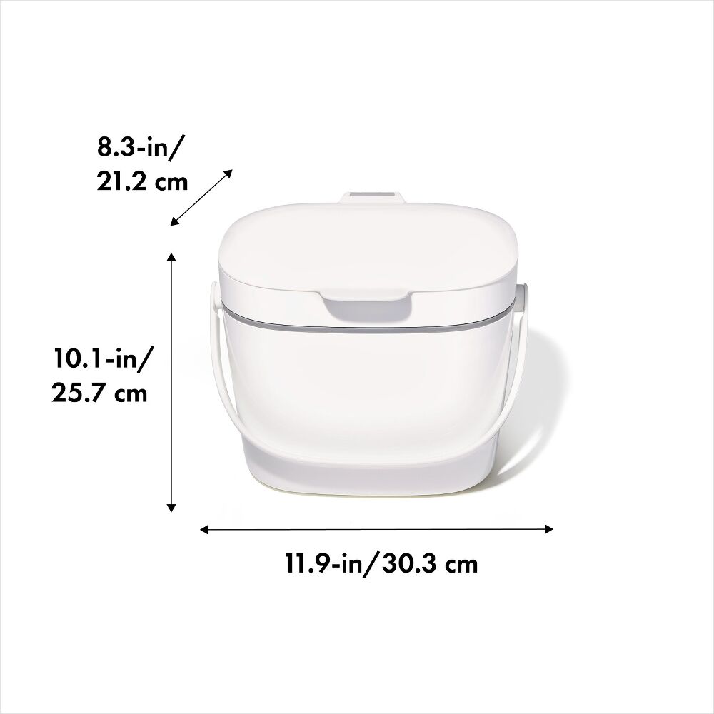 Easy-Clean Compost Bin - 1.75 Gal Q6