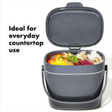Easy-Clean Compost Bin - 1.75 Gal Q6