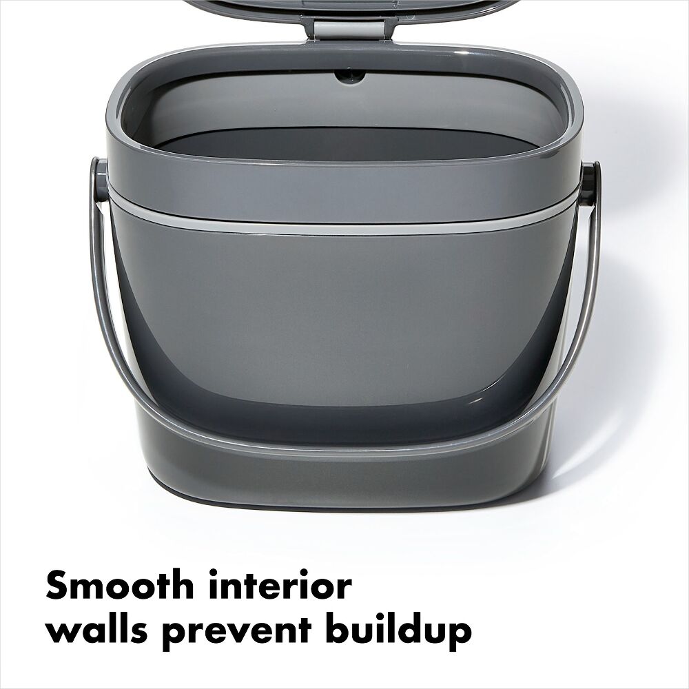 Easy-Clean Compost Bin - 1.75 Gal Q6