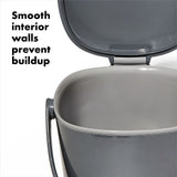 Easy-Clean Compost Bin - 0.75 Gal Y9