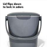 Easy-Clean Compost Bin - 0.75 Gal Y7