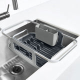 Over-the-sink Aluminum Dish Rack E4