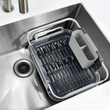 Over-the-sink Aluminum Dish Rack E4