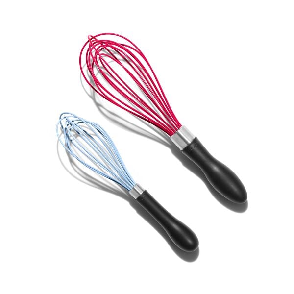 2 Pc Silicone Whisk Set X6