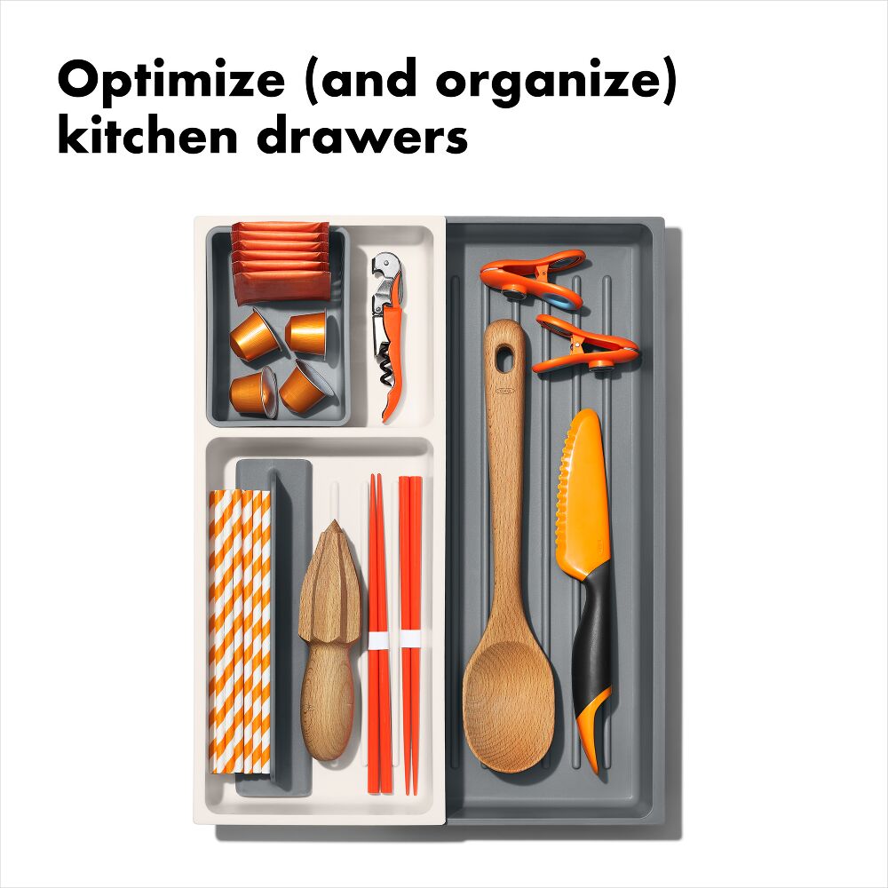 OXO GG Expandable Kitchen Drawer Organizer Z0