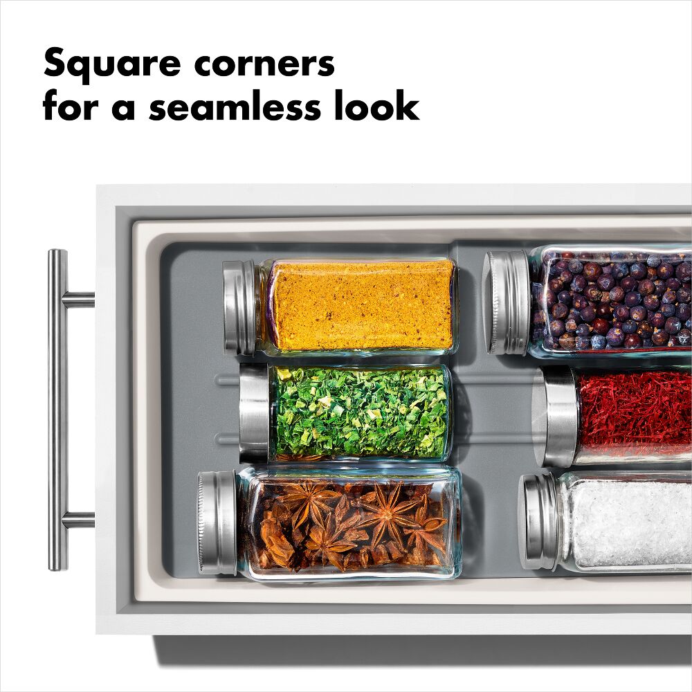 Compact Spice Drawer Organizer L8