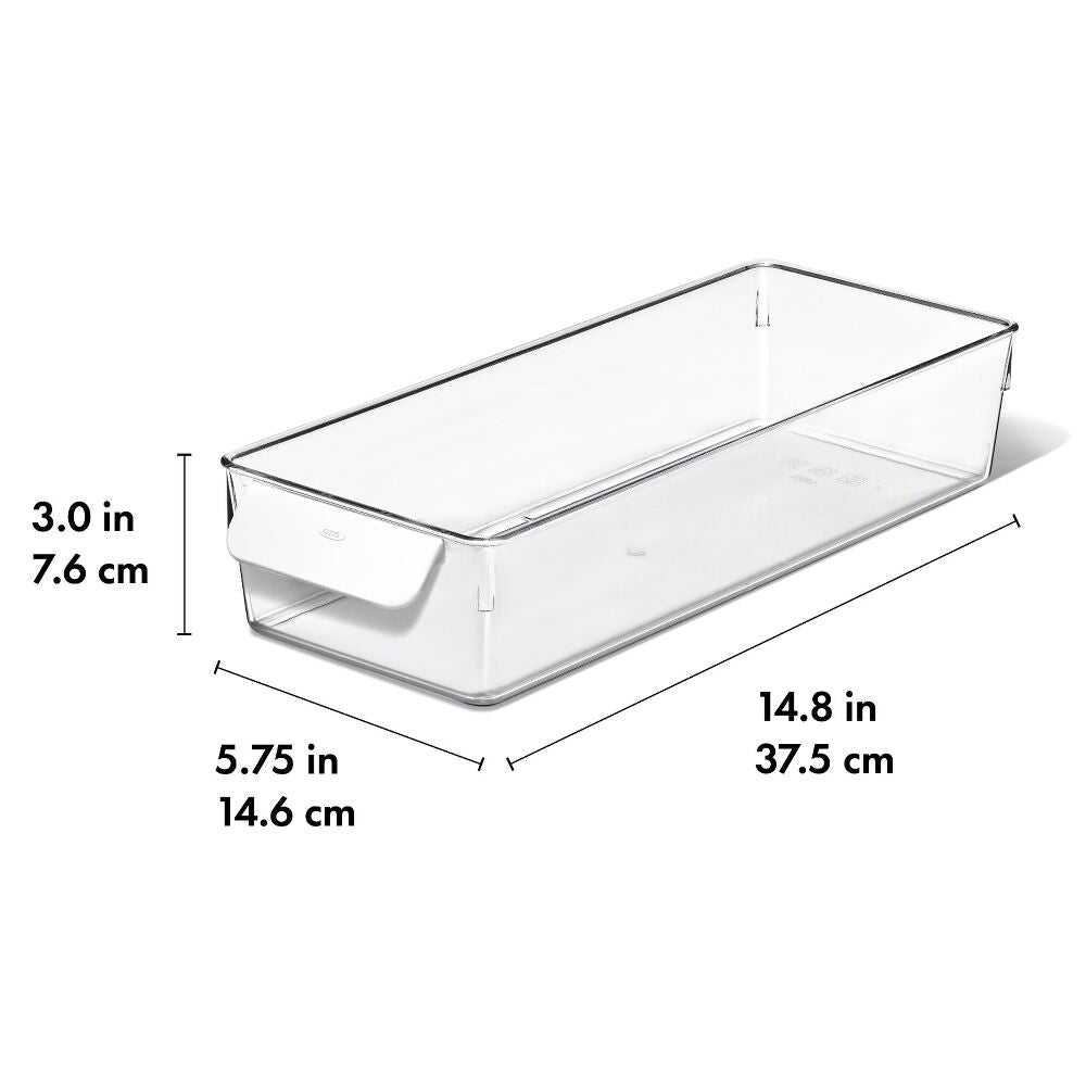 Refrigerator Storage Bin 5 In X 14 In N7