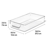 Refrigerator Storage Bin 8 In X 14 In E2