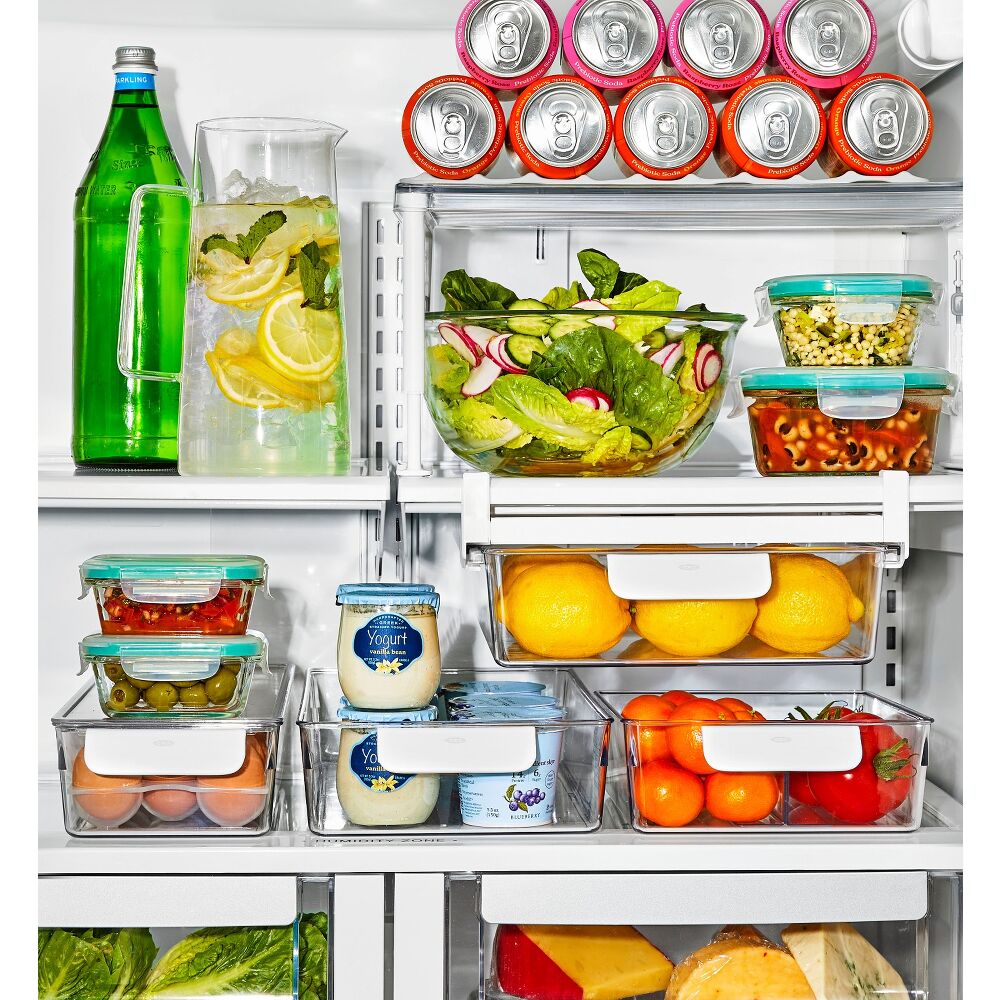 Adjustable Refrigerator Storage Bin P1