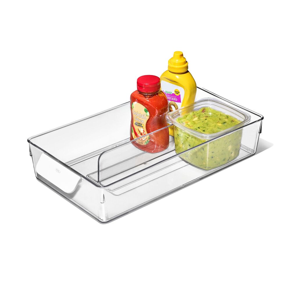 Adjustable Refrigerator Storage Bin P1