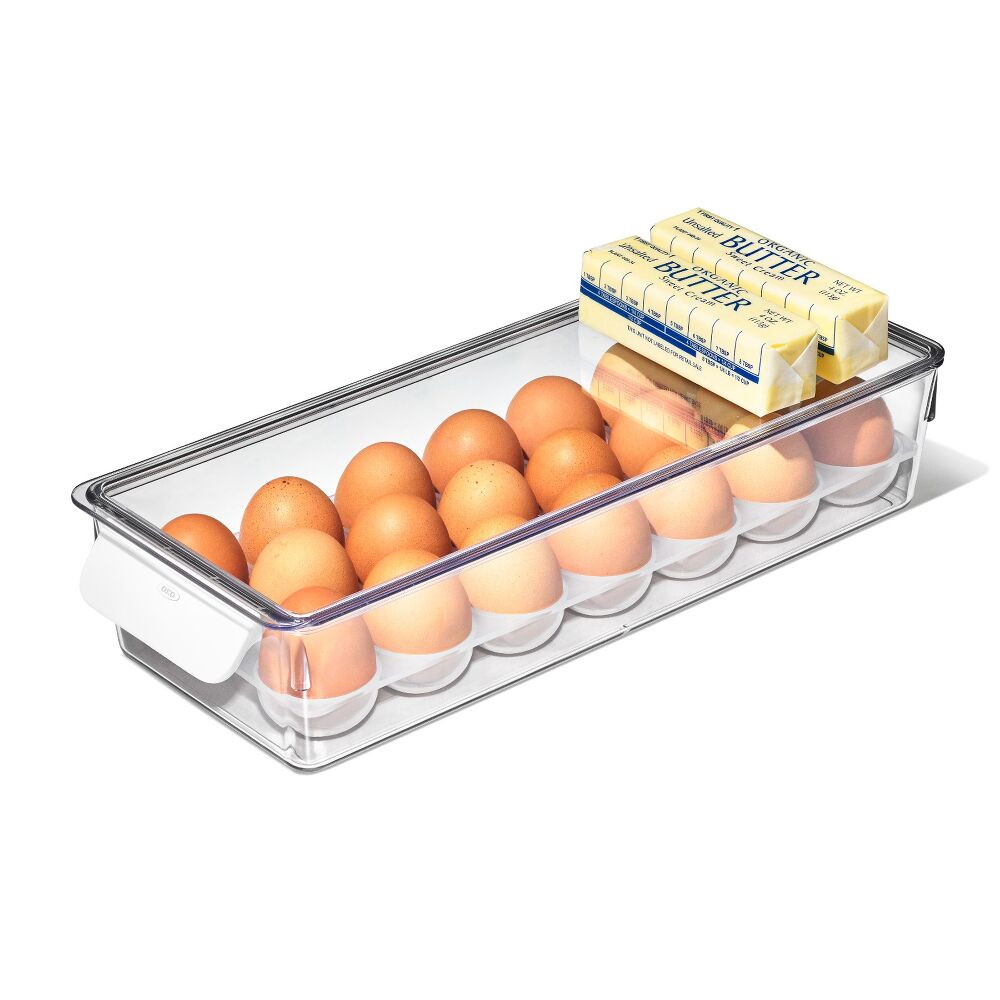 Refrigerator Egg Bin With Removable Tray R2
