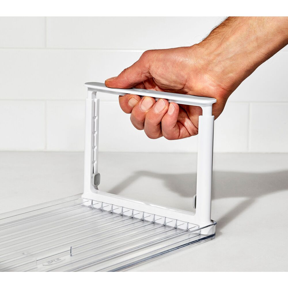 Adjustable Refrigerator Shelf Riser B4