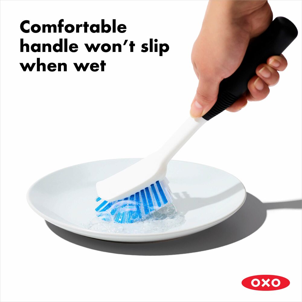 Dish Brush with Scraper E8